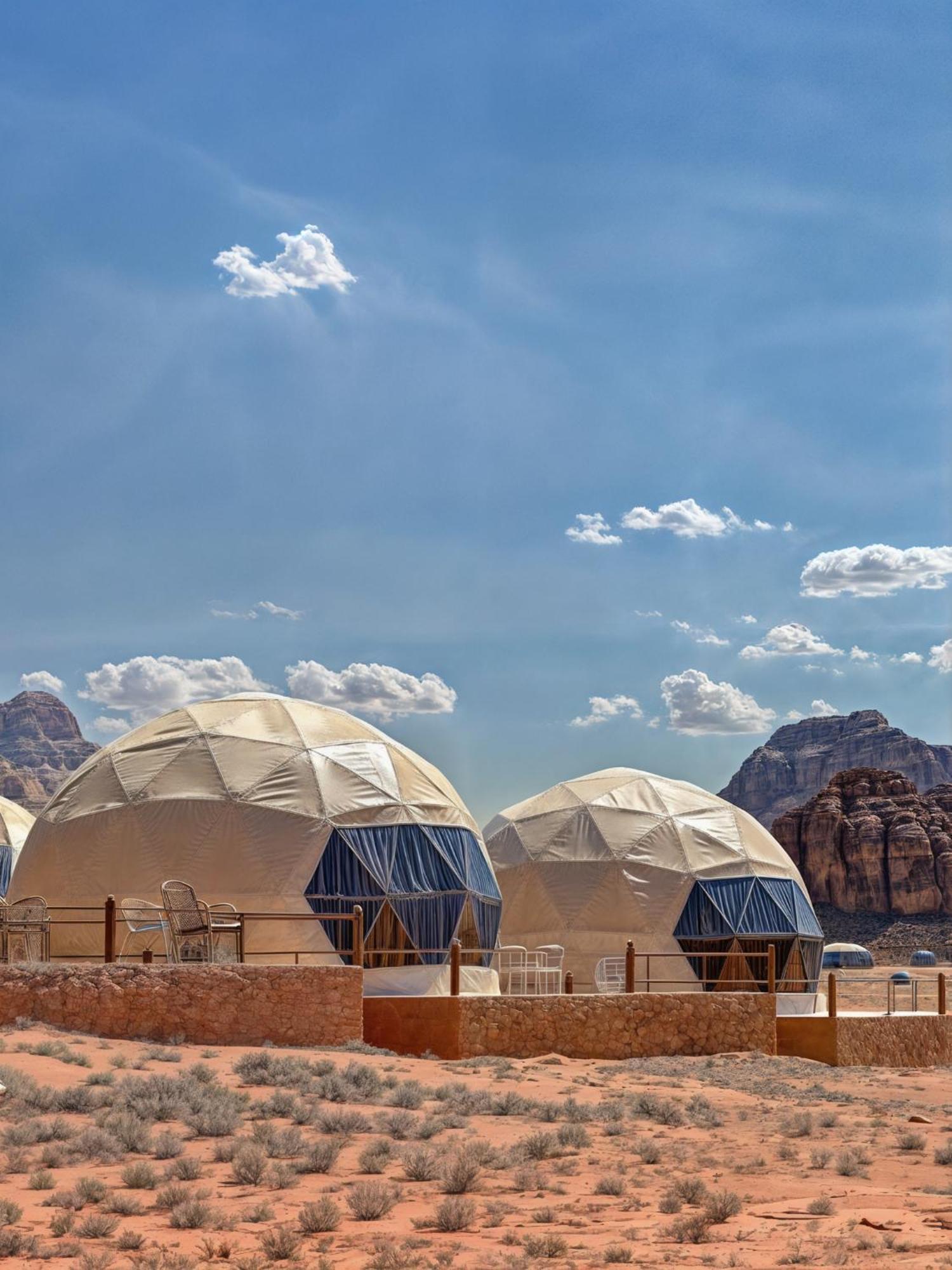 Wadi Rum Sunset Camp Exterior photo